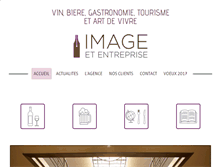 Tablet Screenshot of image-et-entreprise.com